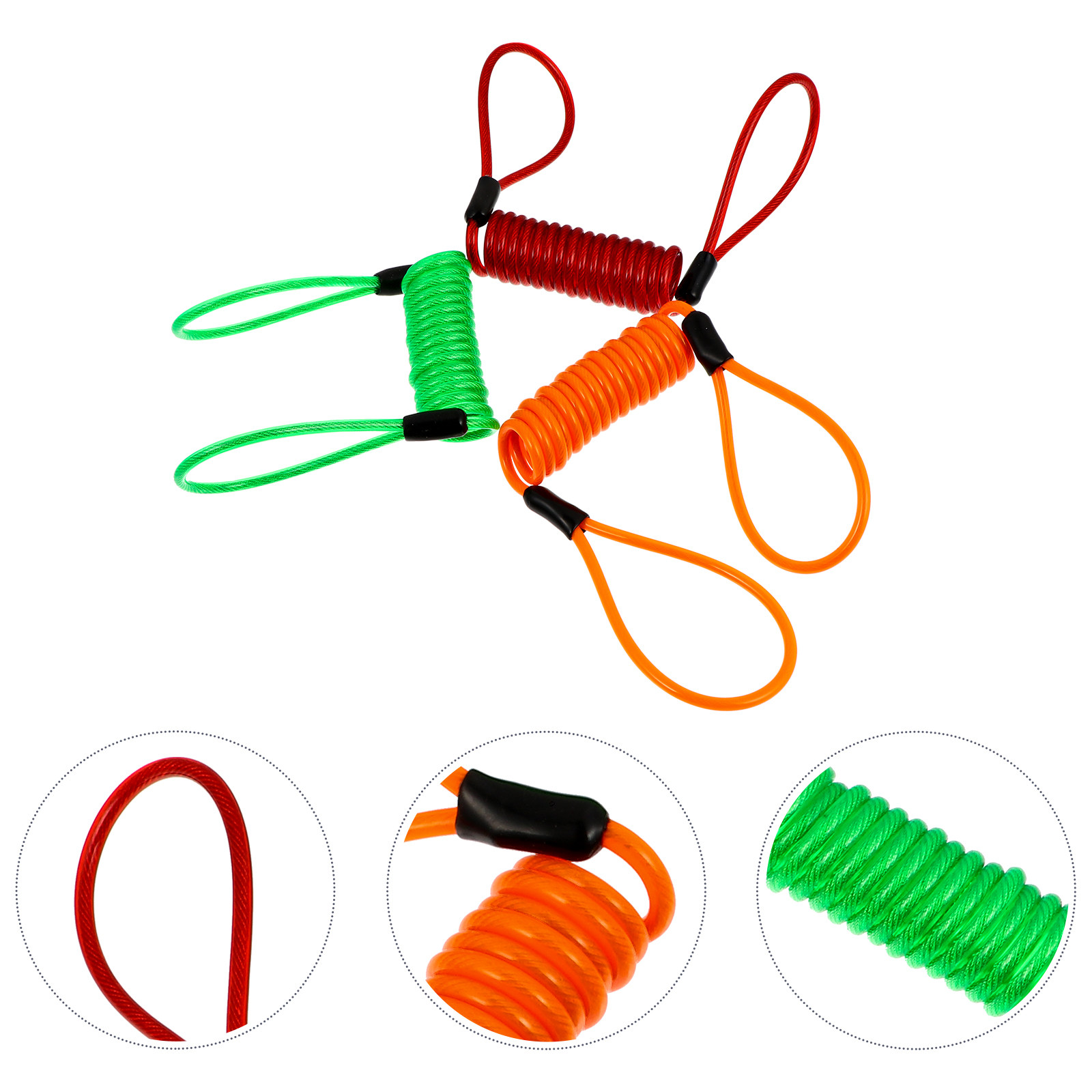 3Pcs Anti Theft Reminder Wire  - огляд і ціна Disc Lock Brake
