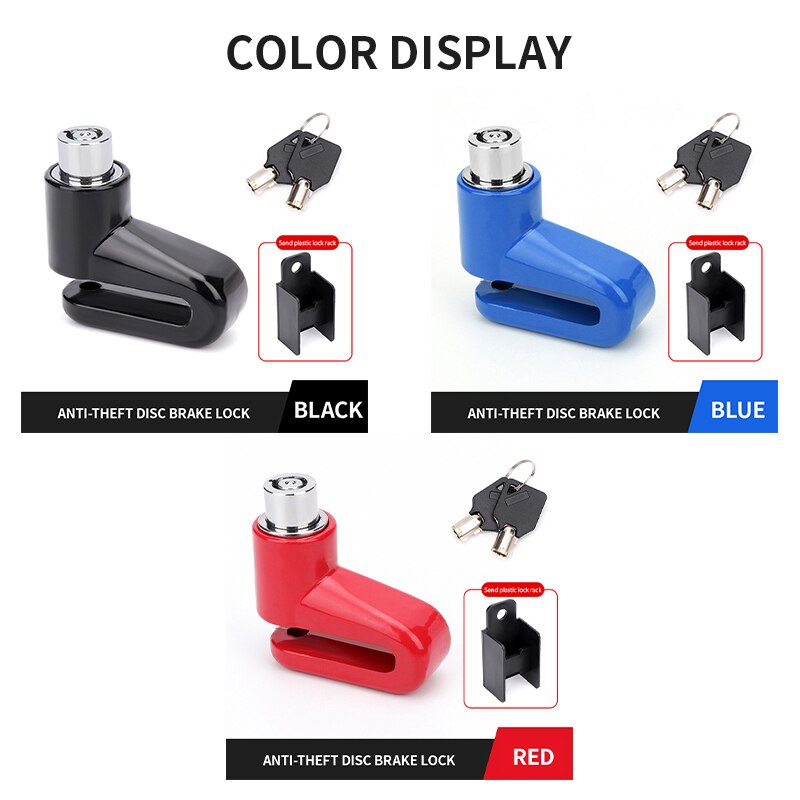 Anti-theft Steel Motorcycle Di - огляд і ціна Disc Lock Brake