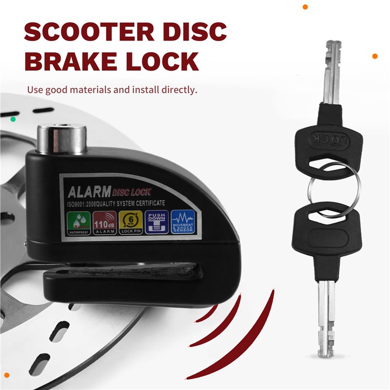 B92B-Disc Brake Lock Waterproo - огляд і ціна Disc Lock Brake