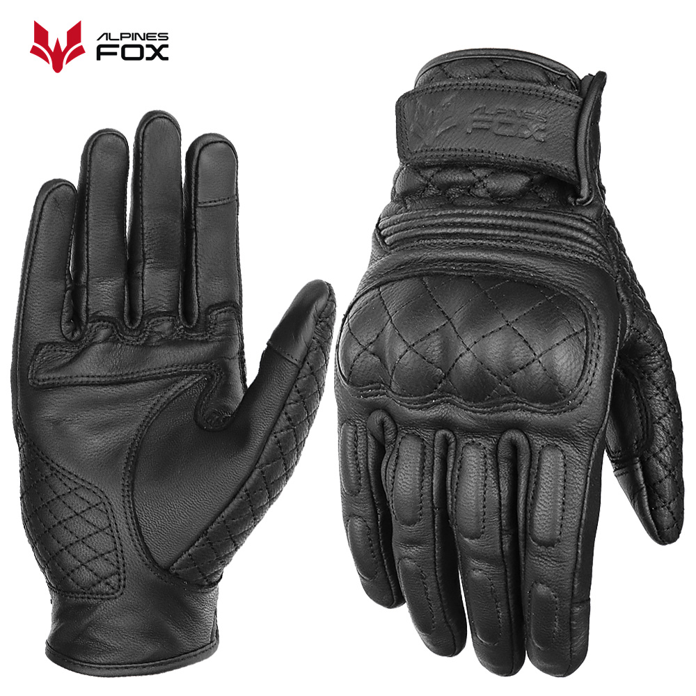 Retro Motorcycle Gloves Real L - огляд і ціна Motorcycle Gear Alpine