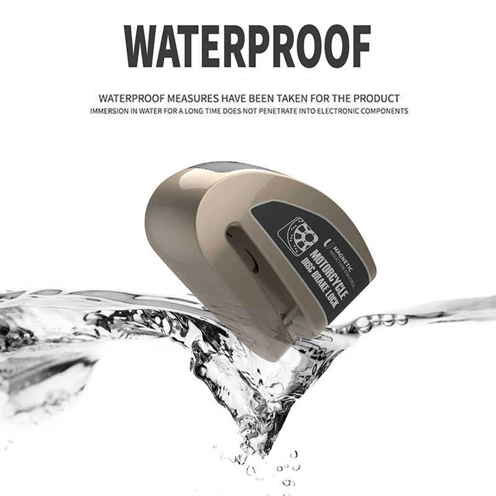 Waterproof Motorcycle Alarm Lo - огляд і ціна Disc Lock Brake